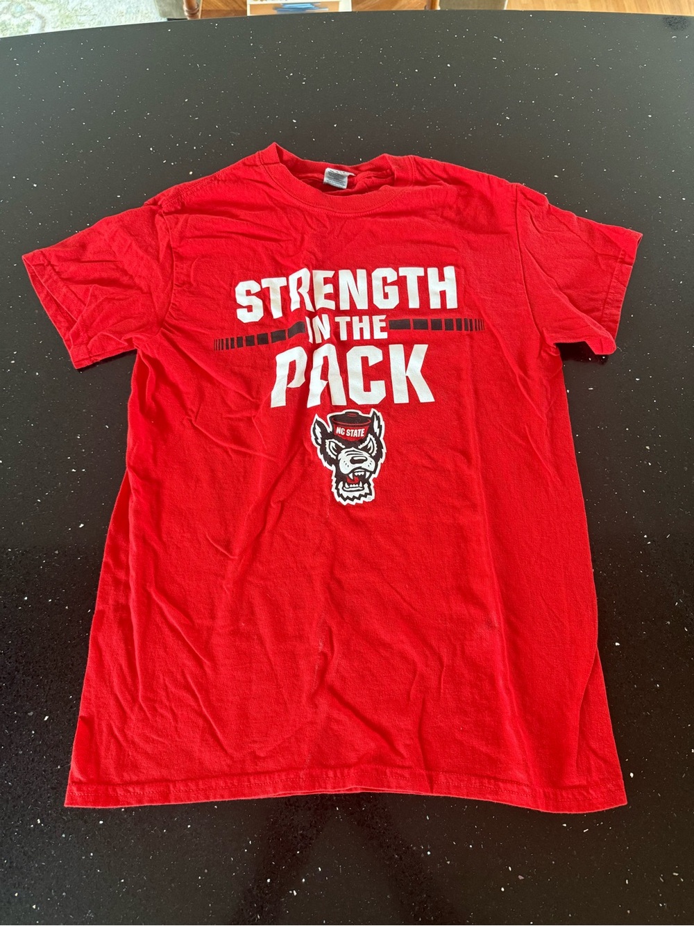 NC STATE 'Strength in the Pack' Red Graphic Tee